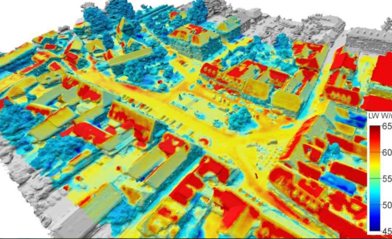 Desarrollan drones especiales para detectar y minimizar las islas de calor urbano