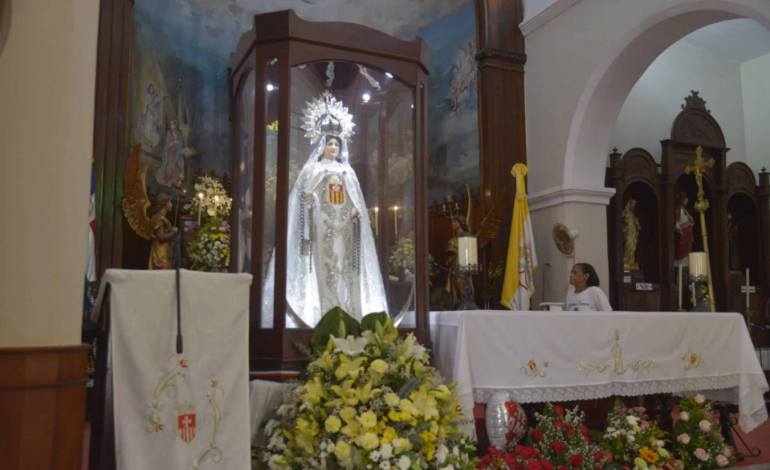 Todo listo en el Santo Cerro de La Vega para celebrar el Día de la Virgen de las Mercedes