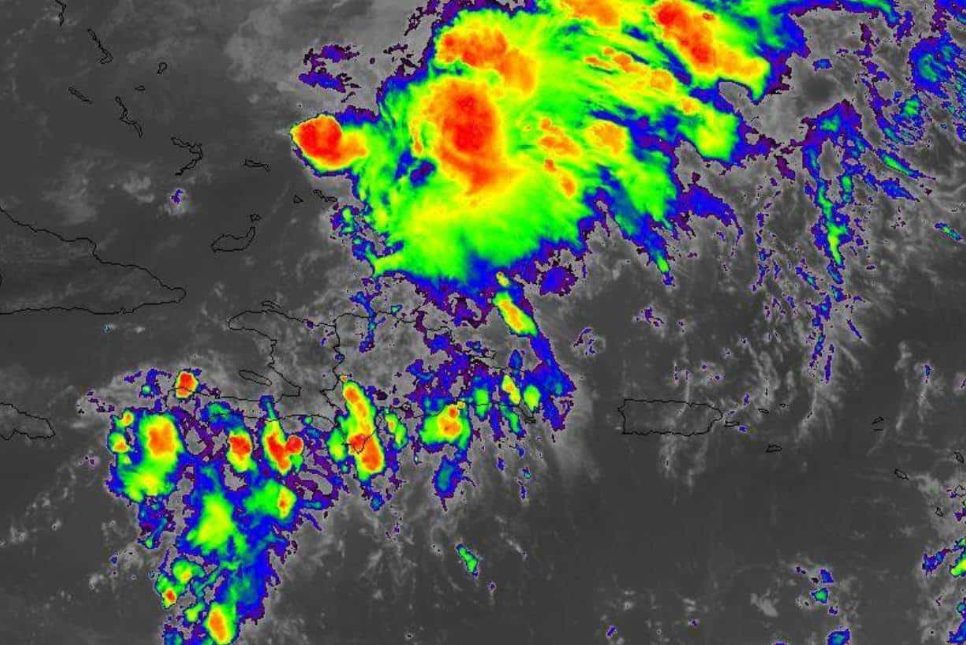 Siete provincias del Cibao en alerta verde por lluvias este martes