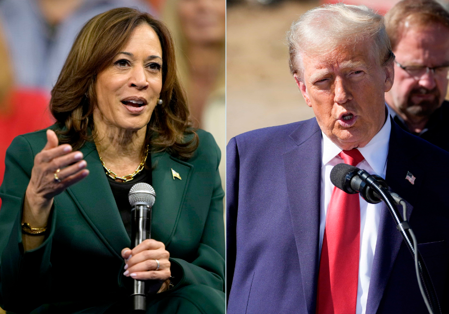 Dos encuestas de CNN y New York Times arrojan un empate muy ajustado entre Trump y Harris