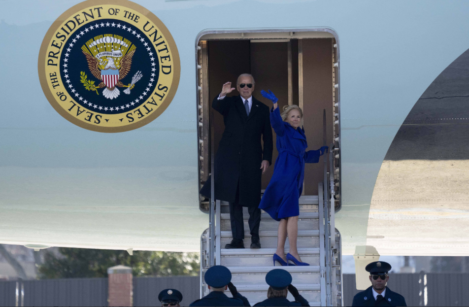 Los Biden dejan Washington tras la investidura de Donald Trump