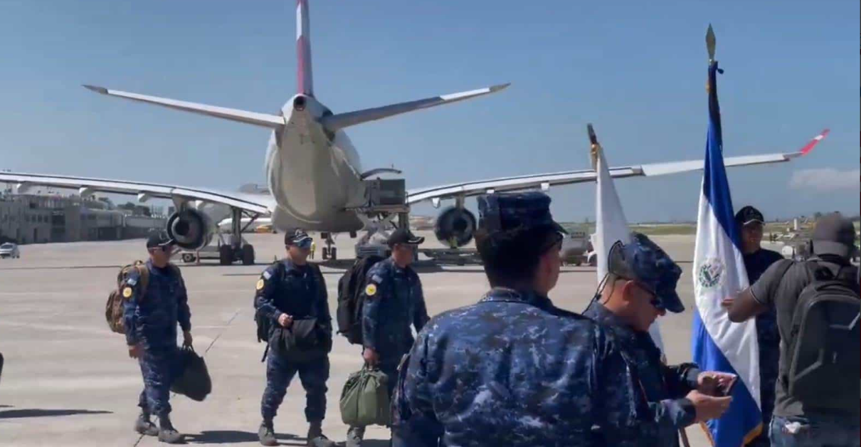 Tropas de El Salvador llegan a Haití para sumarse a la misión de seguridad