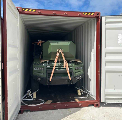 Haití recibe 20 nuevos vehículos blindados para luchar contra las bandas armadas